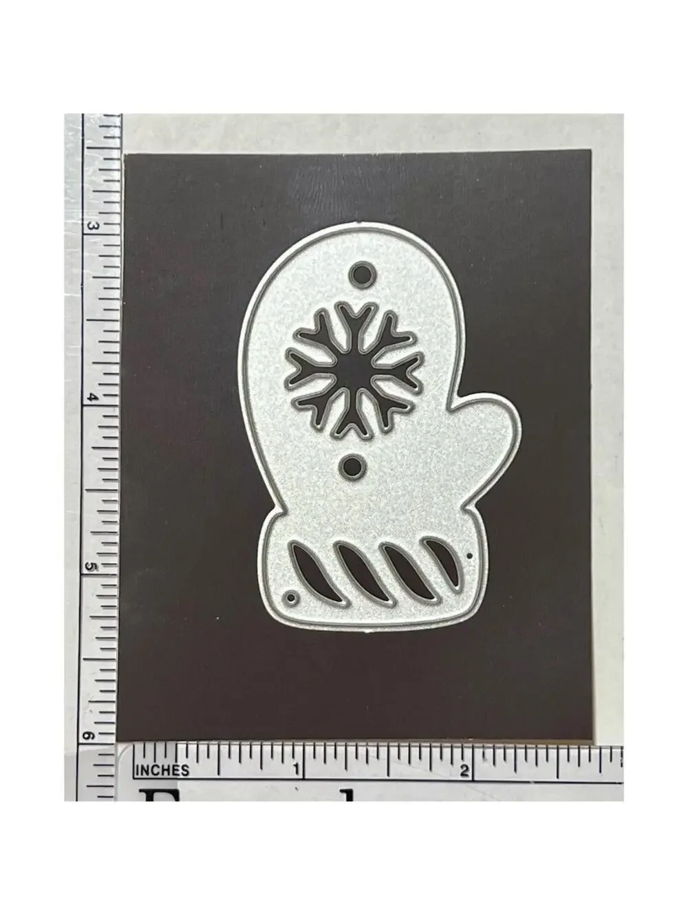 Christmas Mitten Metal Cutting Die Set Card Making Scrapbooking Craft